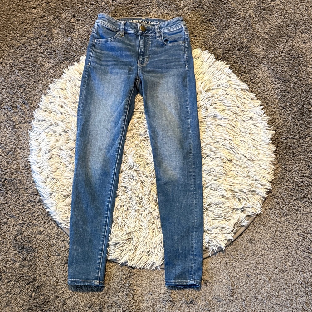American Eagle Outfitters Hi Rise Jegging Size 0